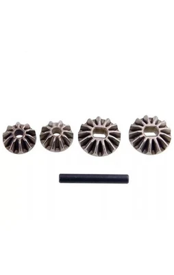 HSP 02066 Differential Pinions, Bevel Gears and Pin for 1/10 RC Car. - Image 1 of 2