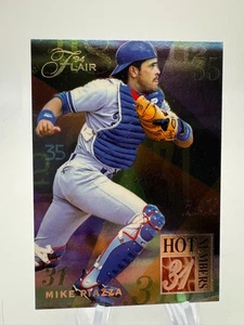 1994 Fleer Flair heiße Zahlen Mike Piazza Baseballkarte #7 von 10 - Bild 1 von 2