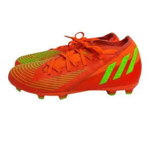 Botín de fútbol al aire libre Adidas Predator Edge.3 FG unisex talla 5,5 naranja verde - Imagen 1 de 10