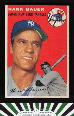 1954 Topps #130 Hank Bauer EX l - Image 1 of 2