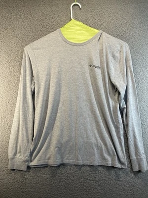 Camiseta masculina Columbia PFG Performance tamanho XL cinza manga curta casual - Imagem 1 de 4