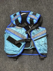 Dacor Med Scuba Diving Vest Buoyancy Compensator BC Black Blue Ocean Swimming - Picture 1 of 3
