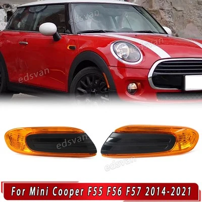 Пара габаритных огней указателей поворота для Mini Cooper F55 F56 F57 2014-21 - Изображение 1 из 4