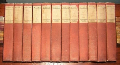 OSCAR WILDE Works 12 Volume Set 1909 Ross Edition John Luce Poems Plays Stories Foto 1 de 4