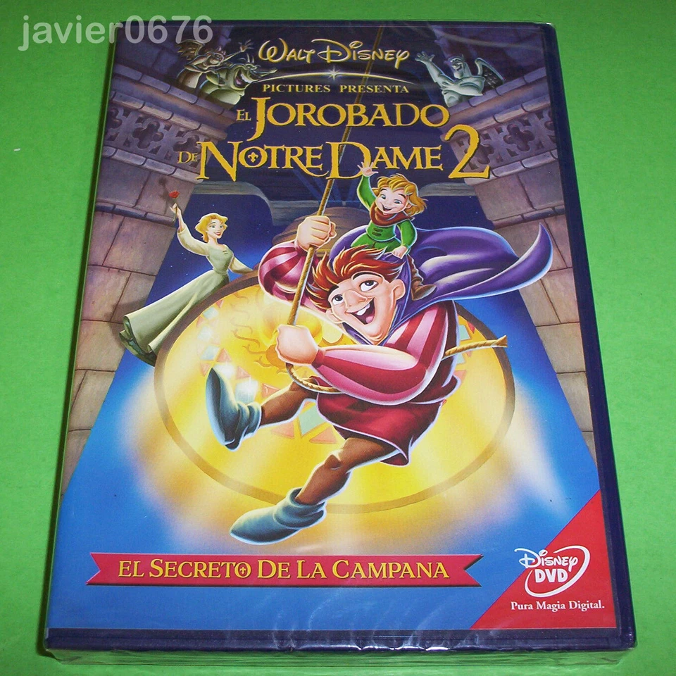 EL JOROBADO DE NOTRE DAME 2 EL SECRETO DE LA CAMPANA DVD NUEVO Y PRECINTADO - Imagen 1 de 2