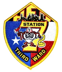 THIRD WARD– STATION 7 -TEXAS Fire Patch EMS Rescue Public Safety TAZMANIAN DEVIL - Picture 1 of 1
