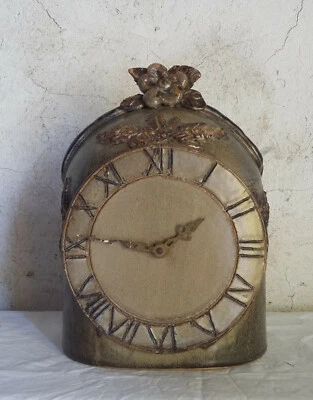 Horloge en grès création Arts Ceram - Photo 1/4