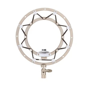 BLUE RINGER SILVER / GOLD Shock Mount for SNOWBALL USB Mic 836213004579 F46 - Picture 1 of 1