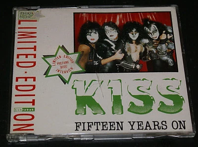 Kiss Fifteen Years On  Interview Picture Disc CD UK/Baktabak Rare Out Of Print  Foto 1 de 4