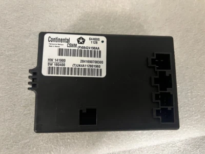 Новый оригинальный модуль сиденья с подогревом для Jeep Cherokee 2016-2019 годов выпуска - Изображение 1 из 2