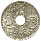 #12696 - 5 centimes 1920 Lindauer SUP