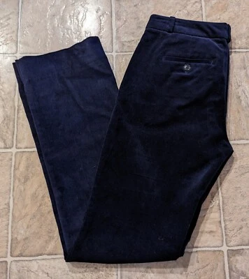 Pantalones de pana Banana Republic talla 2 Logan Fit azul oscuro elásticos 29/32 2167 Foto 1 de 4