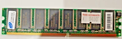 1 x Hynix 512MB DDR SDRAM CL3 PC3200U (DDR-400) 184-pin module HY5DU56822BT-D43 - Image 1 of 2