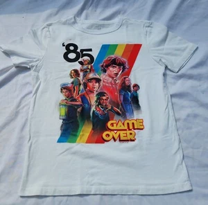 Gap Kids Stranger Things 1985 Game Over Retro T-Shirt Size 12 School - Picture 1 of 6
