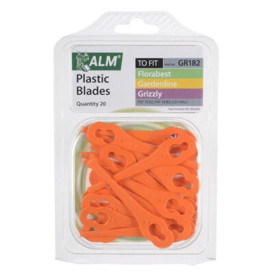 Trimmer Blades For Lidl Parkside Strimmer PRTA 20-Li A1 (311046) 20 Pack  GR182 - Image 1 of 4