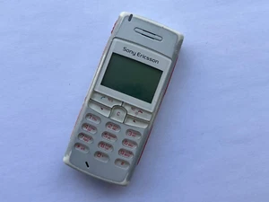 Sony Ericsson T100 biały – telefon komórkowy vintage – nie działa – z baterią - Zdjęcie 1 z 11