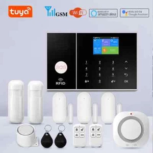 Tuya Wifi Gsm Security Alarm System Works With Burglar Motion Detector IP Camera - Picture 1 of 28