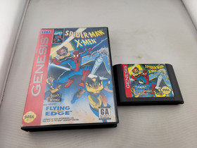 Spider-Man/X-Men: Arcade's Revenge for Sega Genesis In Box IB Great Shape