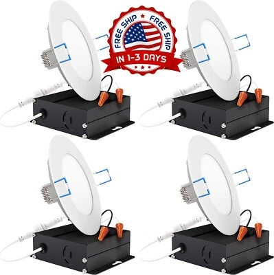 Las luces de techo ahuecadas LED ultrafinas adelgazan Energy Star 4000K fresco Foto 1 de 4