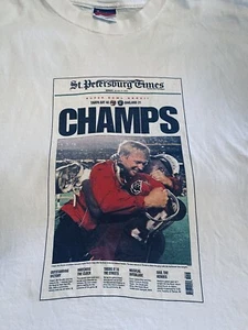 Vintage Tampa Bay Buccaneers Shirt Mens SIZE 2XL  Super Bowl XXXVII Champions - Picture 1 of 6