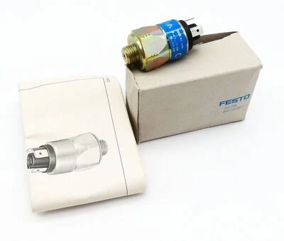 Festo PEV-1/4A-SW27 PEV1/4ASW27 159259 250V AC Pressure Switch -Unused/Original Box- - Image 1 of 4