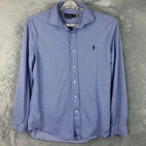 polo ralph lauren hemd herren blau Strick Button Down Langarm Gr. XL - Bild 1 von 12