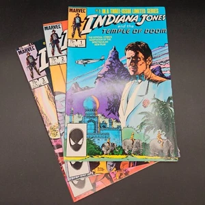 Marvel Indiana Jones and the Temple Of Doom Limited Comic Complete Run 1 2 3 - Picture 1 of 12