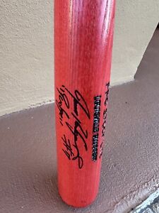 Ivan “pudge” Rodriguez Autographed Louisville Slugger Bat