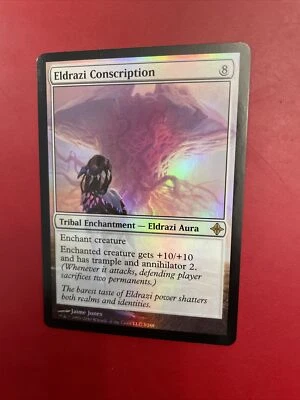 MTG - Eldrazi Conscription - FOIL - Rise of the Eldrazi - NM/MT - Brandy New! - Image 1 of 2