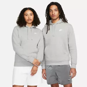 Nike Sportswear Club Fleece Grey BV2654-063 Men's Pullover Hoodie Sz XXL-TALL - Picture 1 of 11