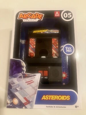 Asteroids Mini Arcade Classics Game Brand New in Box - Image 1 of 3