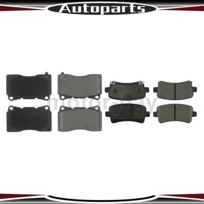 Pastillas de freno delanteras traseras para Cadillac XTS 2019 2018 2017 2016 2015 2014 2013 Foto 1 de 4