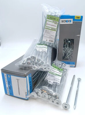 Tellerkopfschrauben Holzbauschrauben Torx  SWG  M6,M8,M10 ETA Zulassung verzinkt - Bild 1 von 4