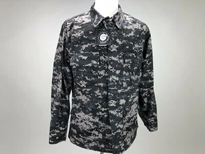 Genuine Gear  M BDU Camouflaged Button Front Long Sleeve Mens Shirt - Picture 1 of 8