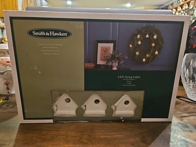 Cadena de luces LED de porcelana Smith & Hawken BIRDHOUSE Foto 1 de 4