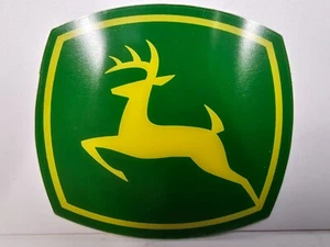 Genuine John Deere X126 Ride On Mower Bonnet Label Logo Badge JD5779 - Picture 1 of 2