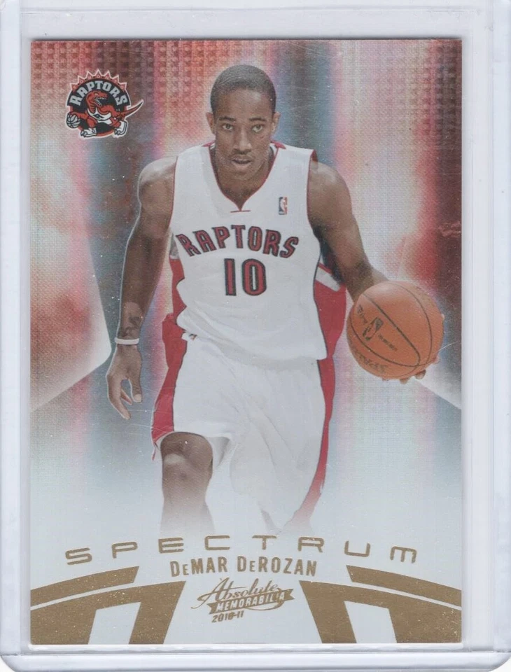 2010-11 Absolute Memorabilia Spectrum Parallel #35 DeMar DeRozan 37/100 - Image 1 of 1