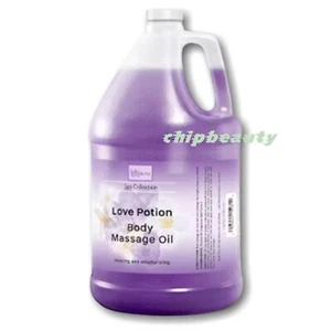 Massage Oil 1 Gallon Extra Nourishes Skin Mani-Pedi Spa Scent Love Potion - Picture 1 of 1