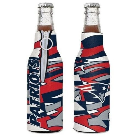 NFL New  England Patriots Limited Edition Bottle Koozie cooler Hugger Cover