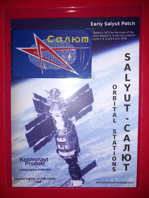 Early Salyut  patch  1972 - 1976 - Image 1 of 4