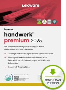 Lexware Handwerk Premium 2025, ABO-Version, Software-Download - Bild 1 von 1