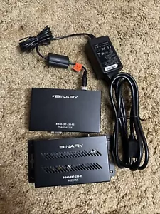 Binary B-540-EXT-230-RS HDMI Extender (Receiver and Transmitter) w/Power Cord - Picture 1 of 1