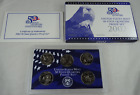 2002-S Us Mint Statehood Quarters Proof Set 5 Coins Box & Coa Ogp Cameo