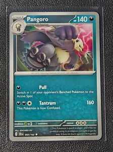 Pangoro 093/142 Pokemon card SV Stellar Crown uncommon NM - Bild 1 von 1