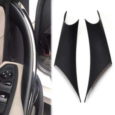 Par de cubiertas interiores de manija de puerta aptas para BMW F30 F35 328i 328Li 335i 335Li 2012-2018 Foto 1 de 4