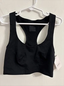 Target Auden Bra XS Black New Unlined Crossback Bralette New - Picture 1 of 3