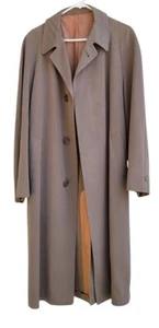 Trench Coat Stormaway Khaki Men's 44L 1960's London NY Imperial Weatherproof - Picture 1 of 6