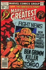 Marvel's Greatest Comics #74 ~ Featuring the Fantastic Four ~ Marvel ~ low grade - Picture 1 of 2