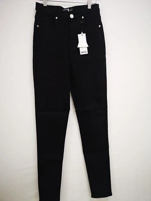 Boohoo Tall Mid Rise Black Skinny jean - Image 1 of 3