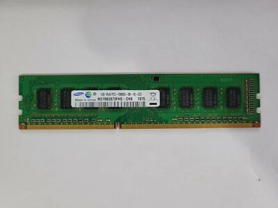Samsung M378B2873FHS-CH9 PC3-10600U-09-10-ZZZ 1GB Memory RAM - Image 1 of 2